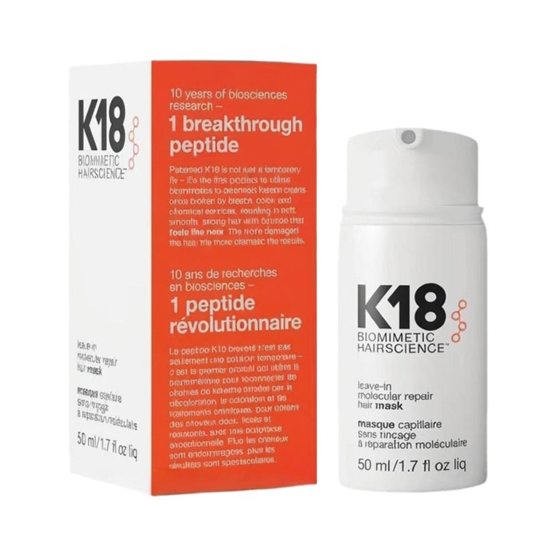 K18 Leave-in Hair Mask Improvement and Restoration Agent 50ml